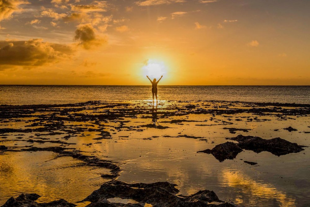 Oahu Sunset Photo our