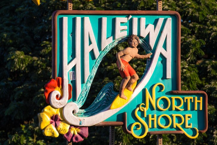 The North Shore sign
