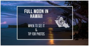 FULL MOON IN HAWAII