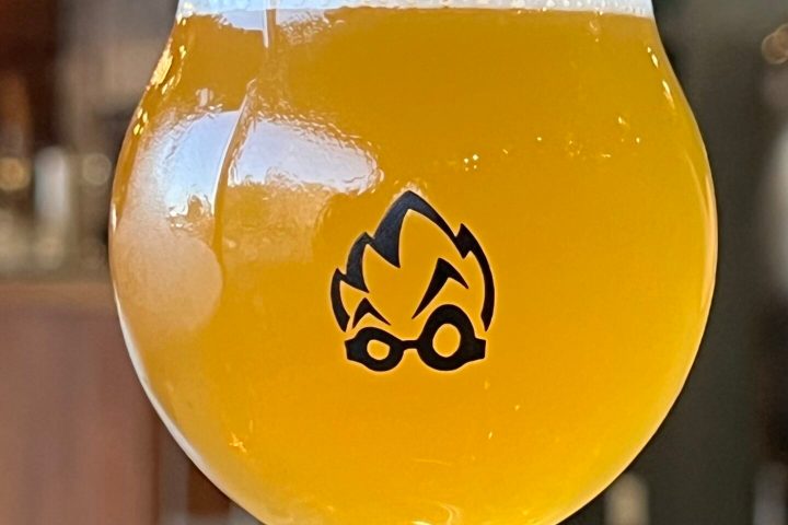 a glass of beer from Beer Lab Honolulu