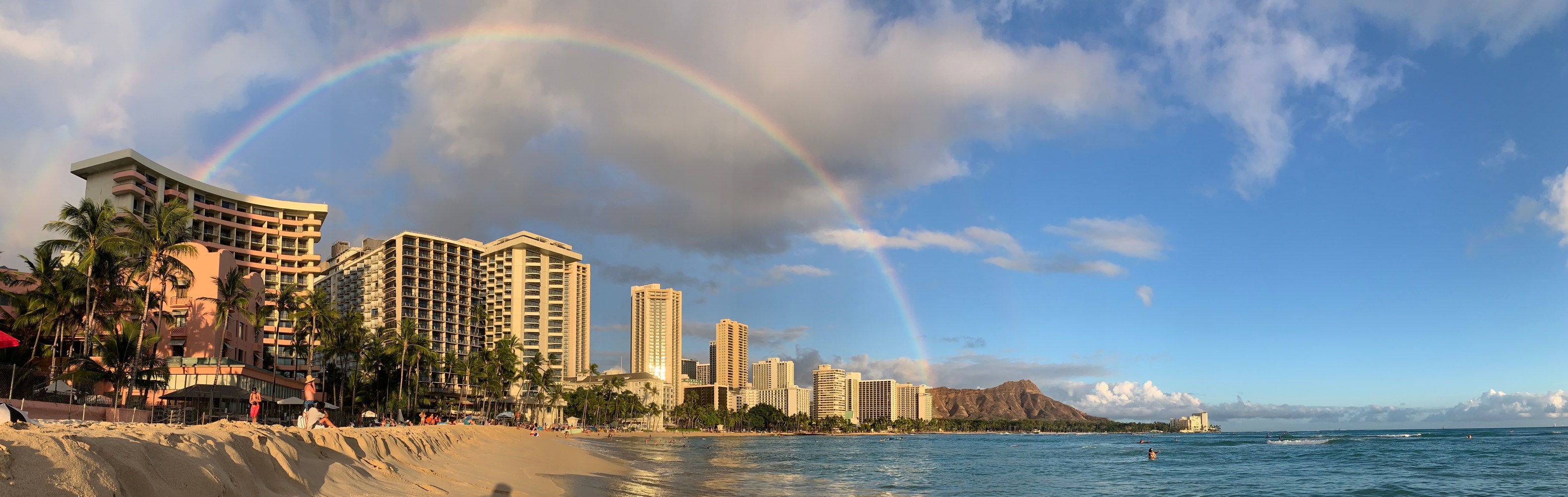 A Rainbow in Waikiki